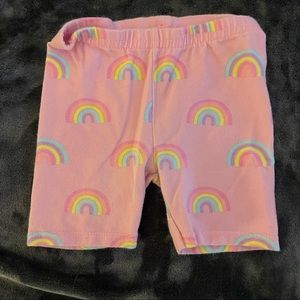 Garanimals Pink Rainbow Stretchy Shorts Toddler Girls size 2T